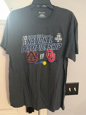 WCWS 2016 National Championship Auburn vs OU T-Shirt